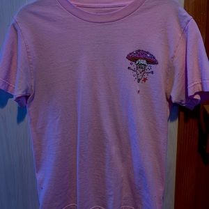 ZUMIEZ trippy mushroom shirt size S